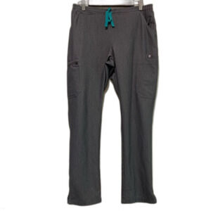 Figs Technical Collection Graphite Yola Skinny Scrub Pants size medium